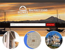 Tablet Screenshot of homesonthesound.com